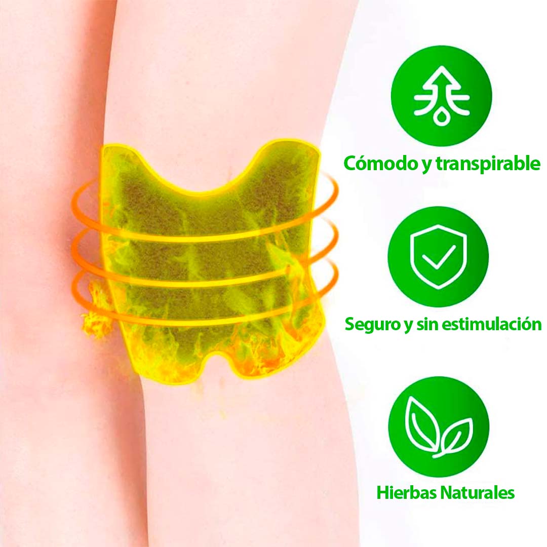 Parches para alivio rodilla